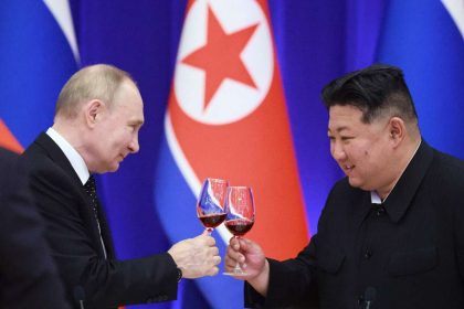 Vladimir Poutine et Kim Jong-un
