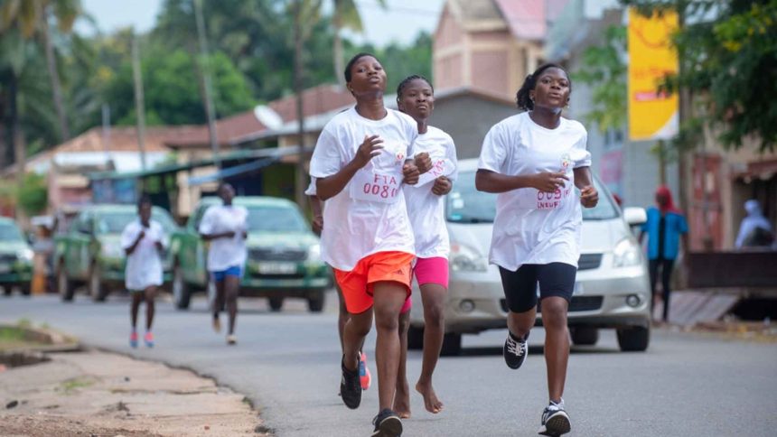 Jogging au Togo