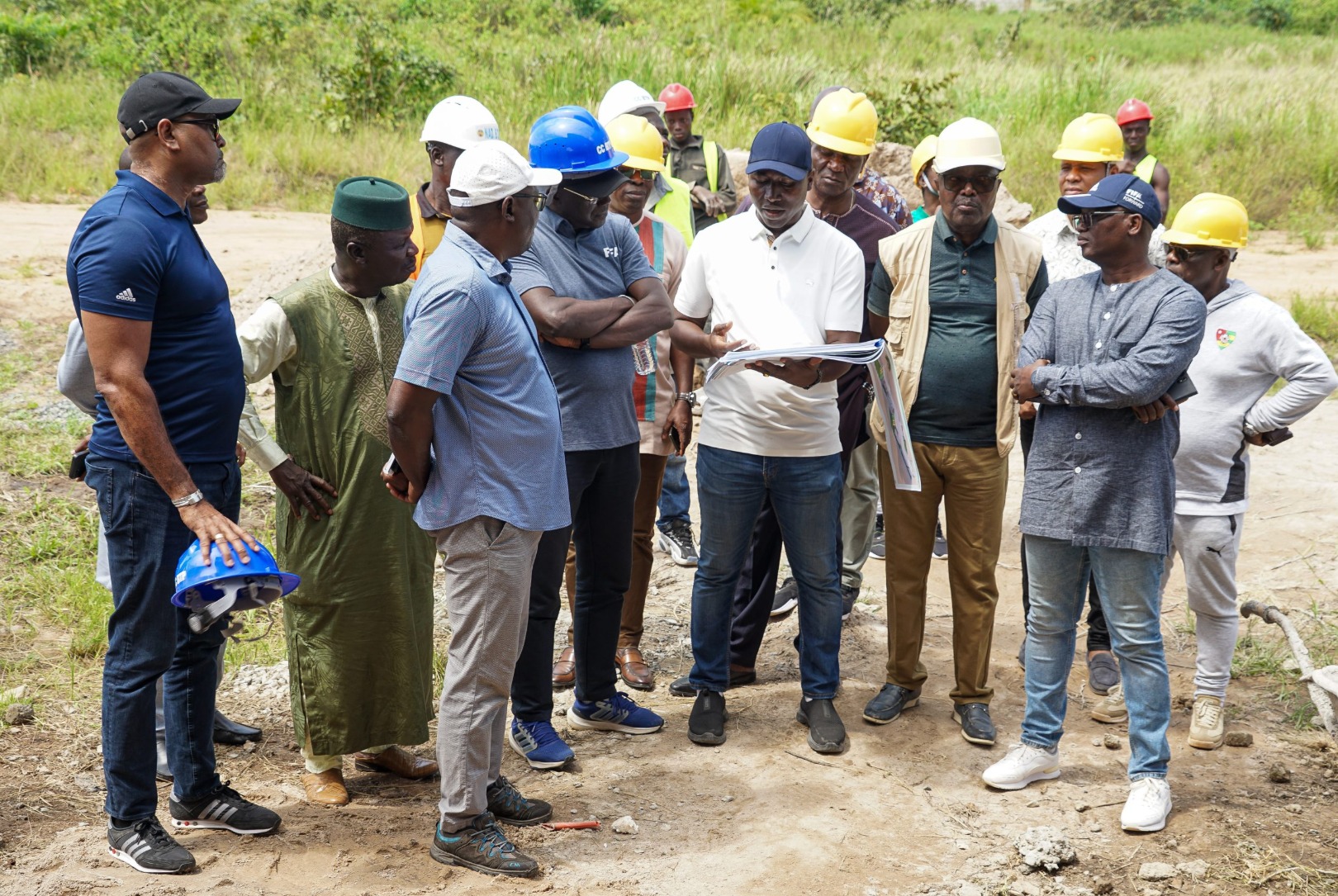 Football togolais : le chantier du centre technique de Gbavé passé au ...